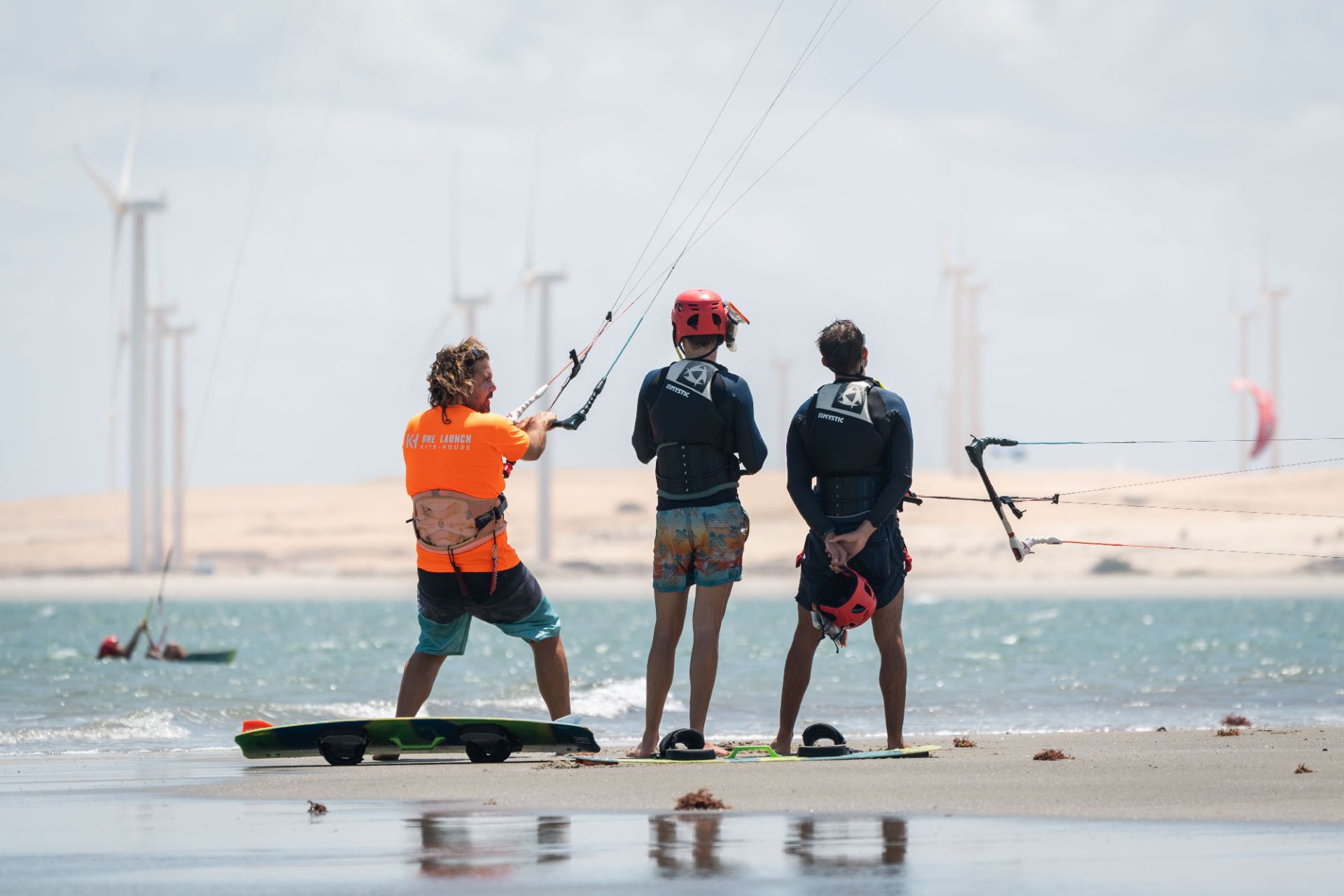 Coaching kitesurf
